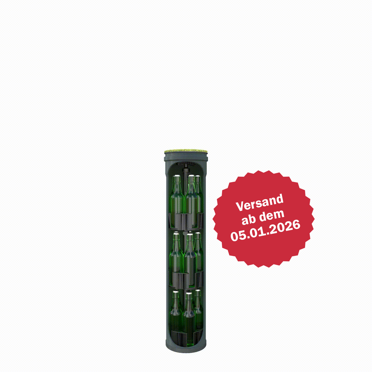 HopfenHöhle PREMIUM, unsichtbarer Bierkühlschrank, das Original