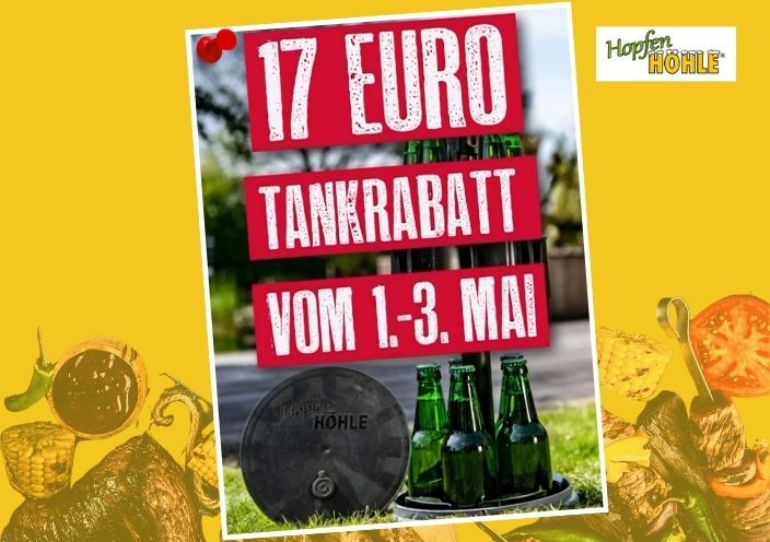 Aktion: 17 Euro TANKRABATT